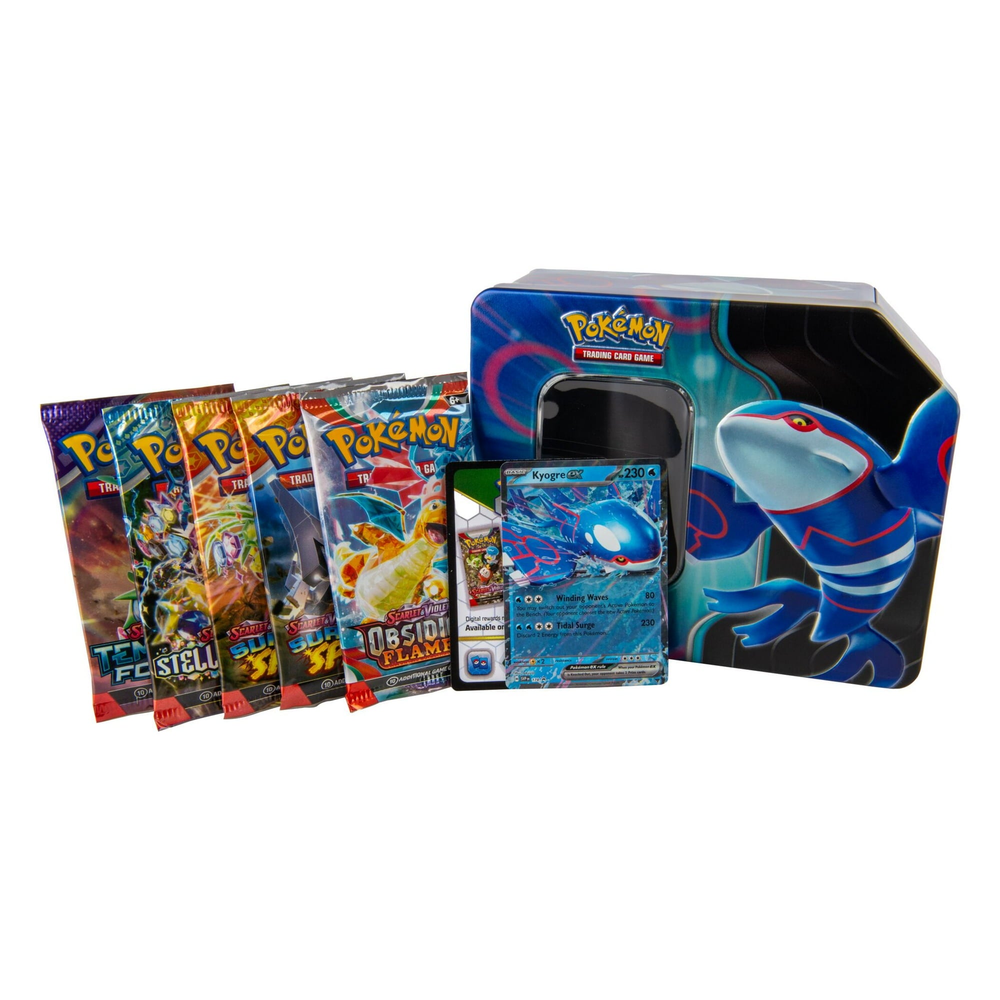 Azure Legends Tin - Dialga ex / Xerneas ex / Kyogre ex (TRIO)-Kantocards