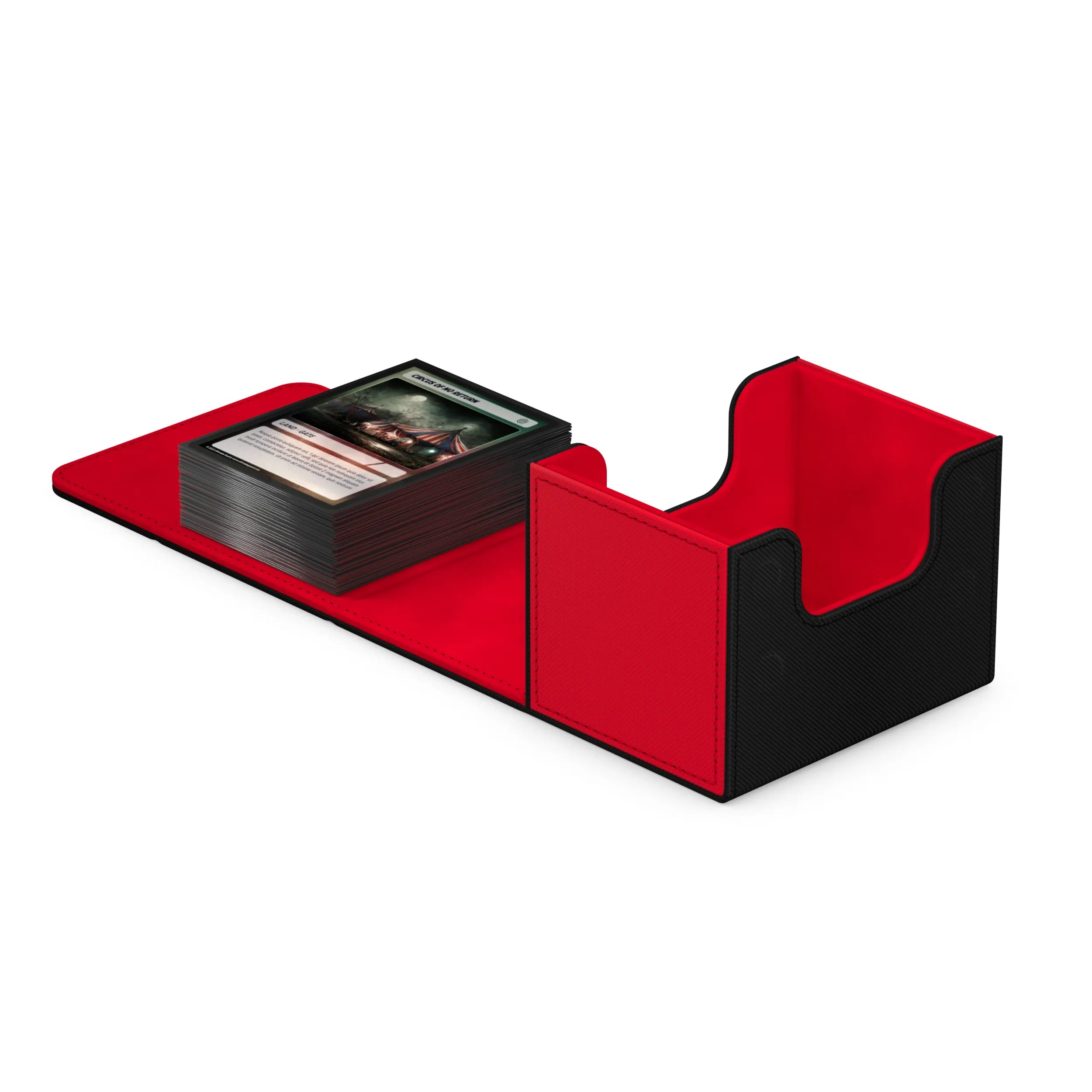 Sidewinder Deck Box 100+ Synergy Black/Red-Kantocards
