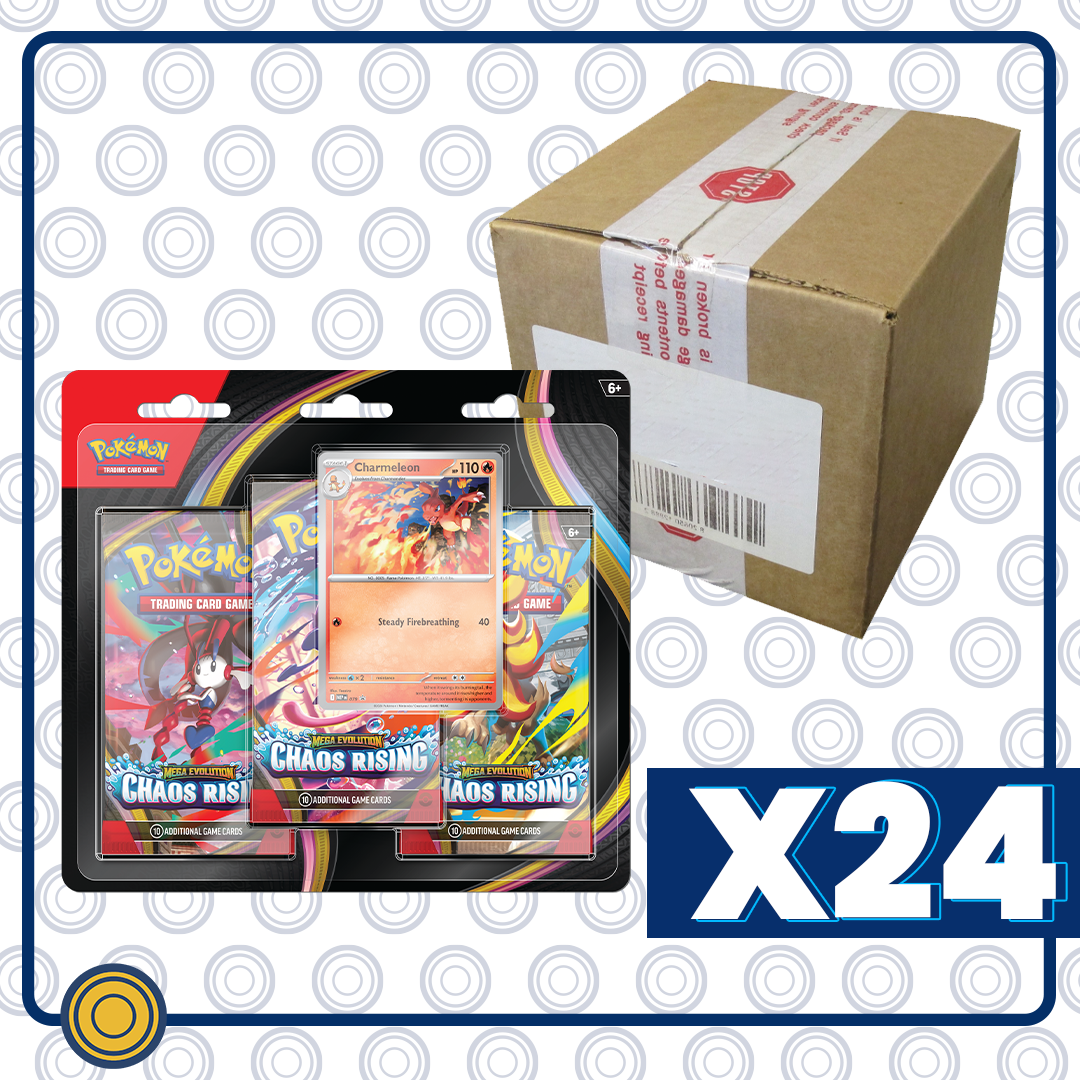 CASE 3-Pack Blister - Chaos Rising (PREVENTA)