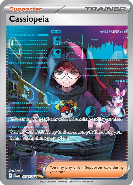 Cassiopeia 094/064 - Special Illustration Rare-Kantocards