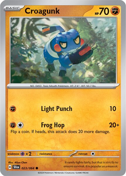 Croagunk 023/064 - Common-Kantocards