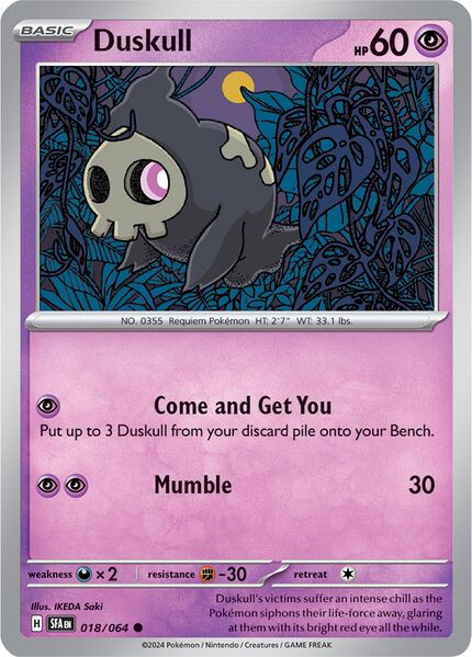 Duskull 018/064 - Common-Kantocards