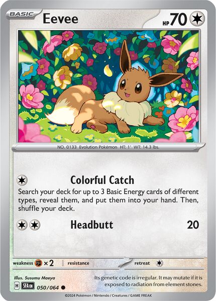 Eevee 050/064 - Common-Kantocards