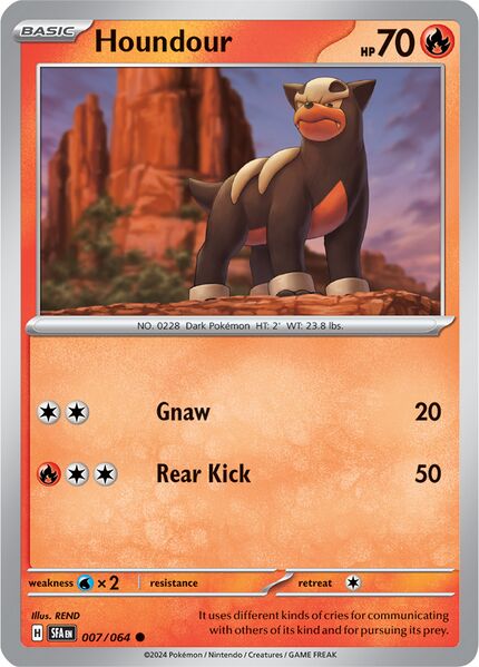 Houndour 007/064 - Common-Kantocards