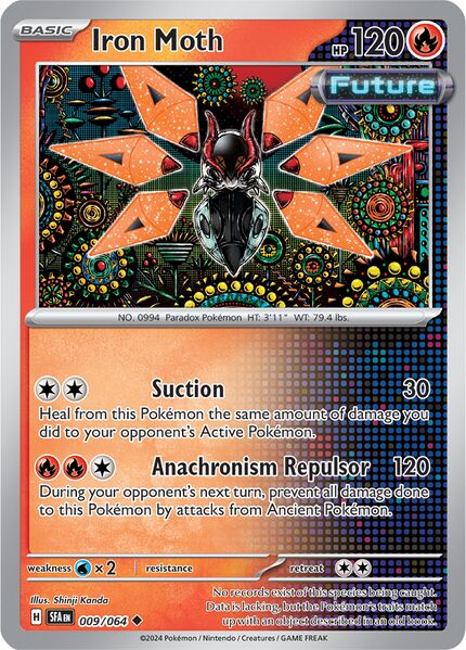 Iron Moth 009/064 - Uncommon-Kantocards