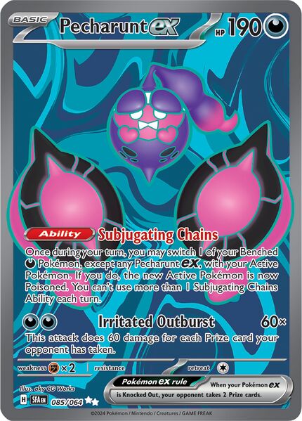 Pecharunt ex 085/064 - Ultra Rare-Kantocards