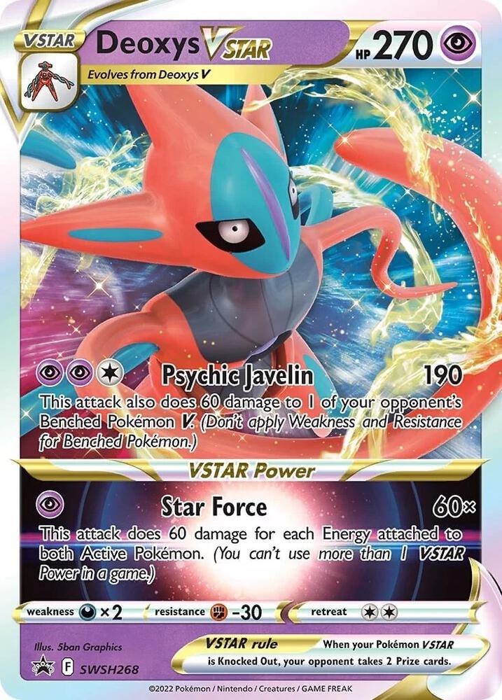 Deoxys Vstar SWSH268