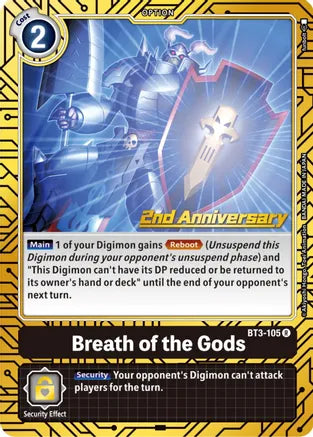 Breath Of The Gods BT3-105 (2nd Anniversary Set)-Kantocards