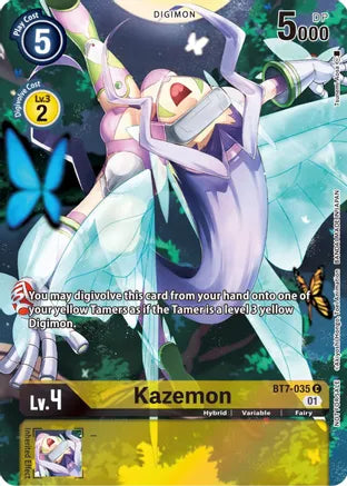 Kazemon BT7-035 (2nd Anniversary Set)-Kantocards
