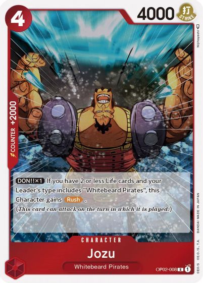 Jozu OP02-008 - Rare-Kantocards
