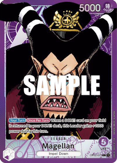 Magellan (Alternate Art) OP02-071 - Leader-Kantocards