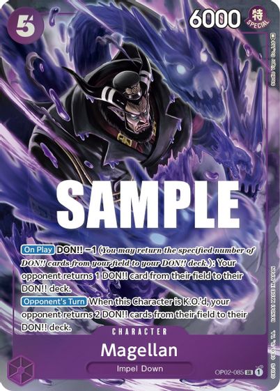 Magellan (Alternate Art) OP02-085 - Super Rare-Kantocards