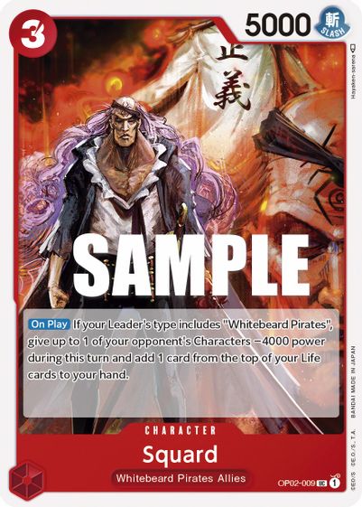 Squard OP02-009 - Uncommon-Kantocards