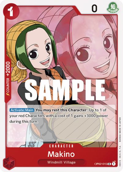Makino OP02-015 - Uncommon-Kantocards