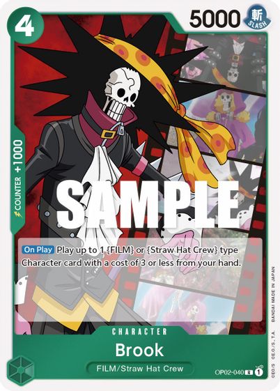 Brook OP02-040 - Rare-Kantocards