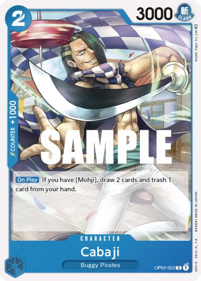 Cabaji OP02-052 - Common-Kantocards