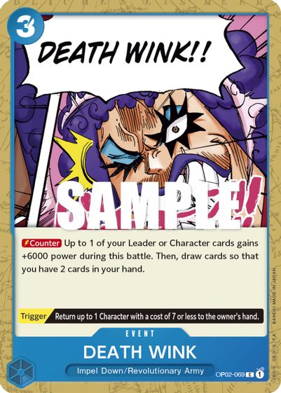 DEATH WINK OP02-069 - Common-Kantocards