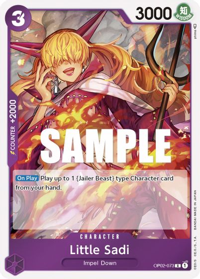Little Sadi OP02-073 - Rare-Kantocards