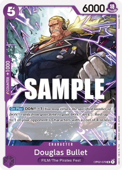 Douglas Bullet OP02-079 - Uncommon-Kantocards