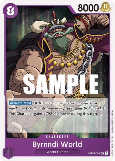 Byrnndi World OP02-082 - Uncommon-Kantocards