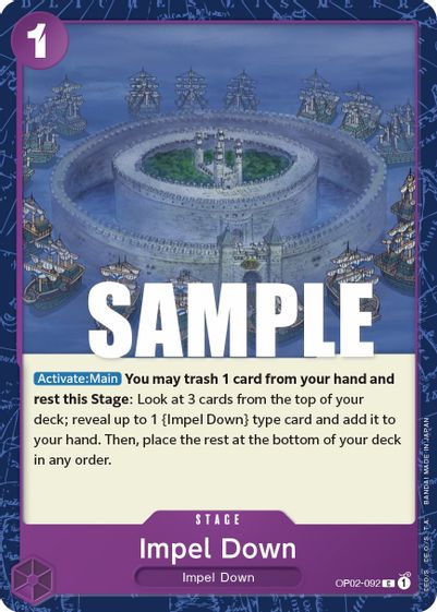 Impel Down OP02-092 - Common-Kantocards