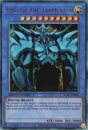 Obelisk the Tormentor LC01-EN001-Kantocards