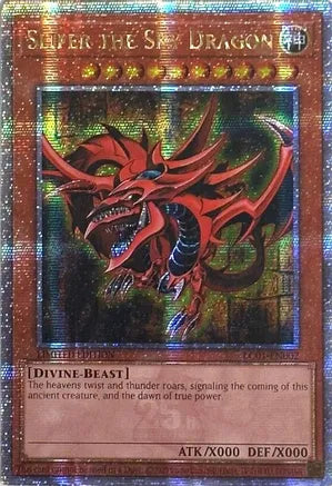 Slifer the Sky Dragon LC01-EN002 (Quarter Century Secret Rare)-Kantocards