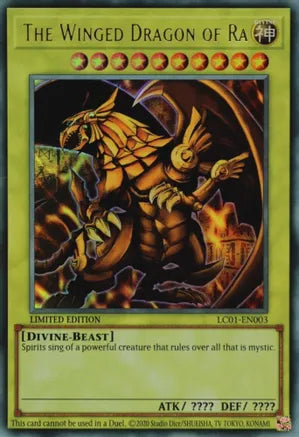 The Winged Dragon of Ra LC01-EN003-Kantocards
