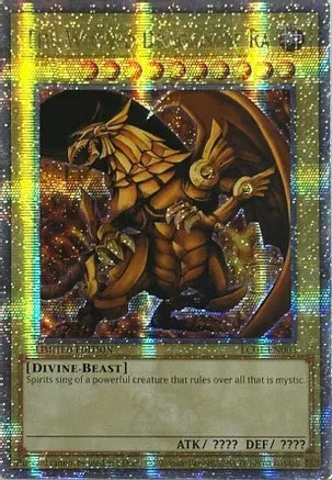 The Winged Dragon of Ra (Quarter Century Secret Rare)-Kantocards