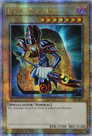 Dark Magician LC01-EN005 (Quarter Century Secret Rare)-Kantocards