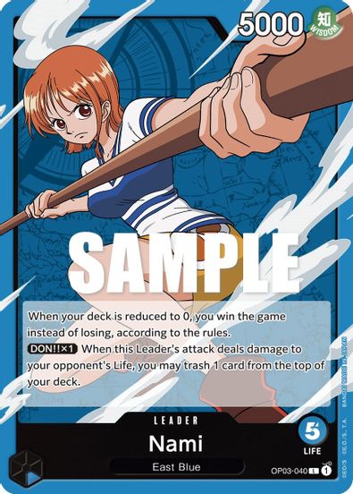 Nami OP03-040 - Leader-Kantocards