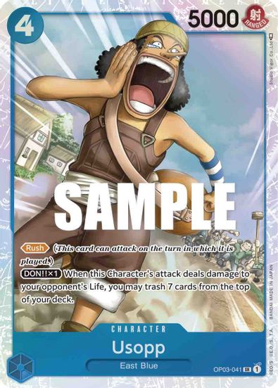 Usopp OP03-041 - Super Rare-Kantocards