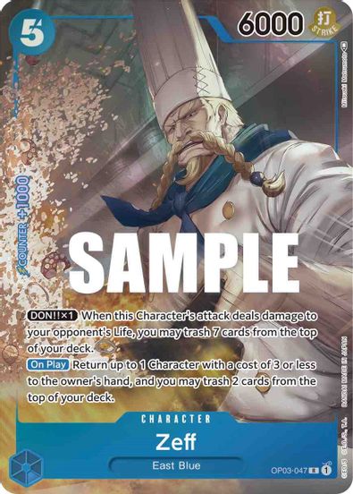 Zeff (Alternate Art) OP03-047 - Rare-Kantocards