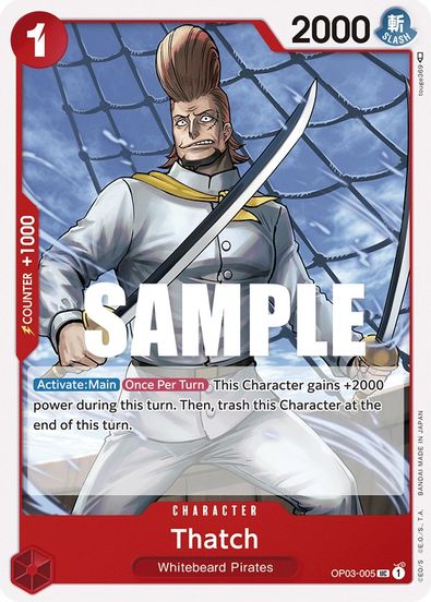 Thatch OP03-005 - Uncommon-Kantocards