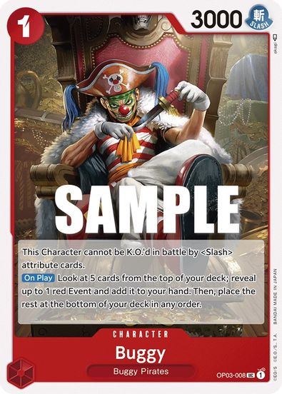 Buggy OP03-008 - Uncommon-Kantocards