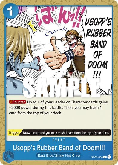 Usopp's Rubber Band of Doom!!! OP03-054 - Common-Kantocards