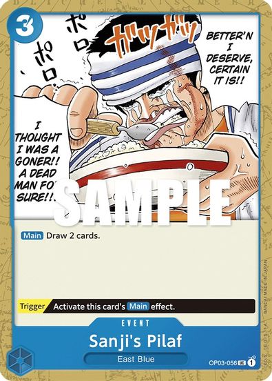 Sanji's Pilaf OP03-056 - Uncommon-Kantocards
