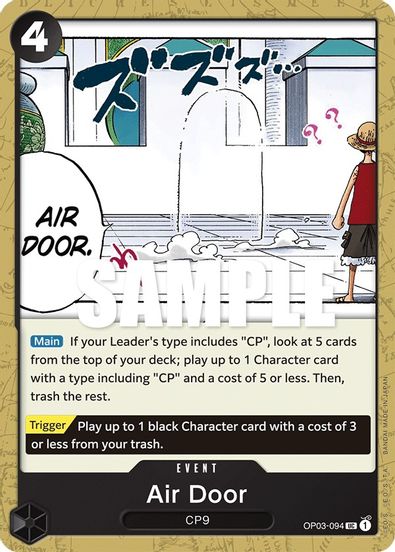 Air Door OP03-094 - Uncommon-Kantocards
