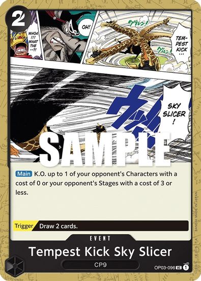 Tempest Kick Sky Slicer OP03-096 - Uncommon-Kantocards