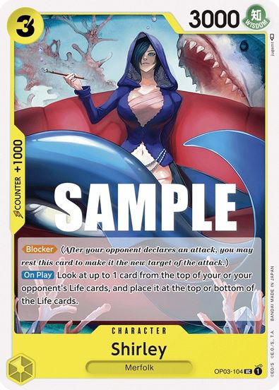Shirley OP03-104 - Uncommon-Kantocards