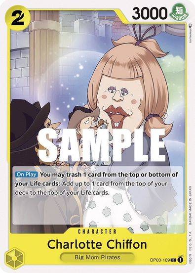 Charlotte Chiffon OP03-109 - Common-Kantocards