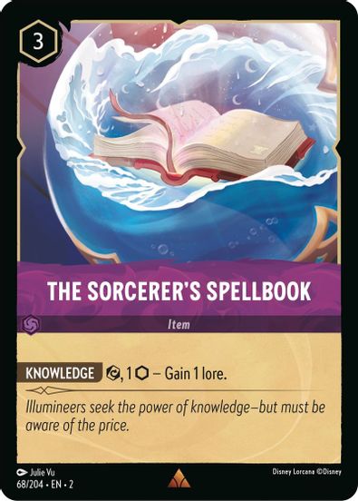The Sorcerer's Spellbook 68/204 - Rare-Kantocards