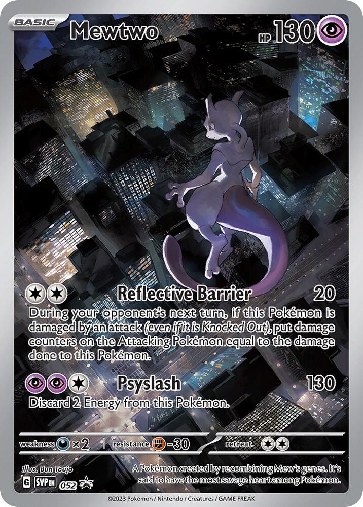 Mewtwo Promo - SVP 052 (Sellada)-Kantocards