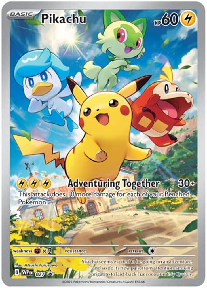 Pikachu SVP 027-Kantocards