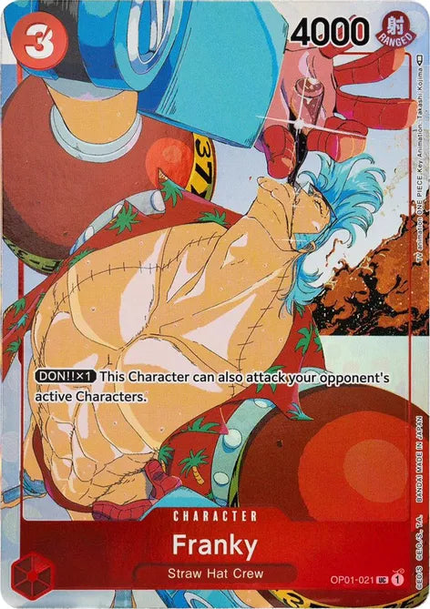 Franky OP01-021 (Gift Collection 2023)-Kantocards