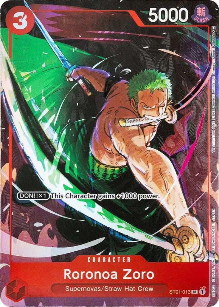Roronoa Zoro ST01-013 (Gift Collection 2023)-Kantocards