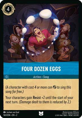 Four Dozen Eggs 163/204 - Uncommon - Cold Foil-Kantocards