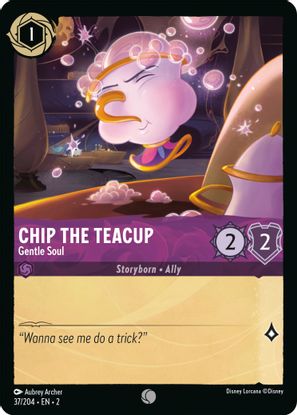 Chip the Teacup - Gentle Soul 37/204 - Common - Cold Foil-Kantocards
