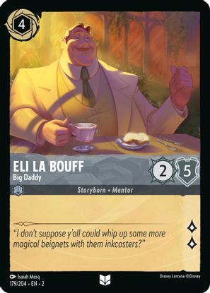 Eli La Bouff - Big Daddy 179/204 - Uncommon - Cold Foil-Kantocards