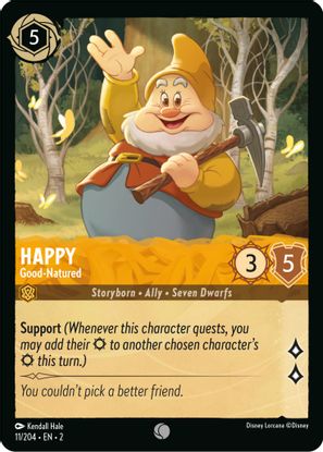 Happy - Good-Natured 11/204 - Common-Kantocards